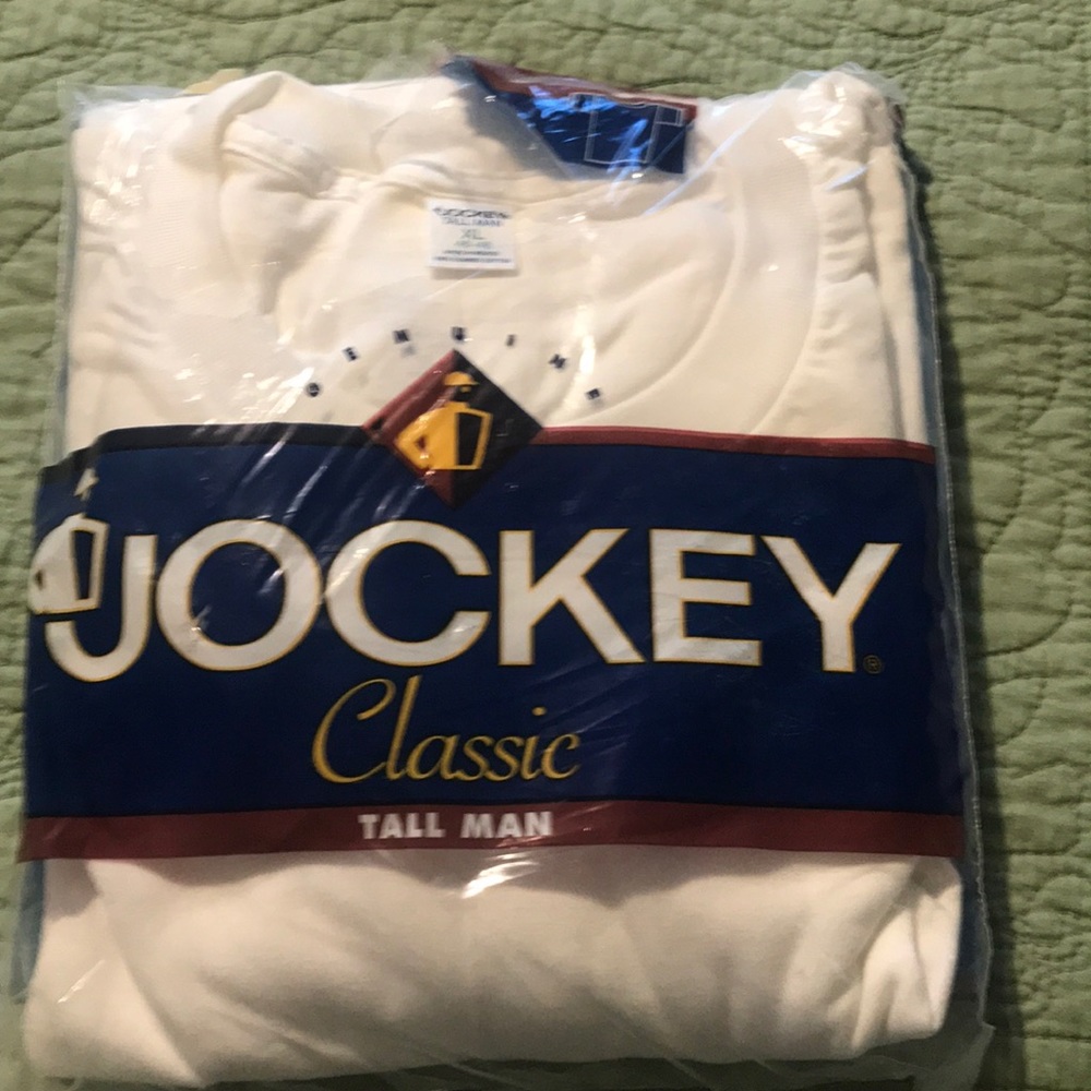 Brand new jockey classic tall man t shirt